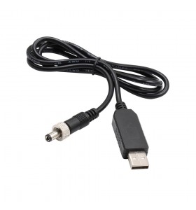 USB dc boosting cable 5v to 12v step up cable usb to dc boost converter cable